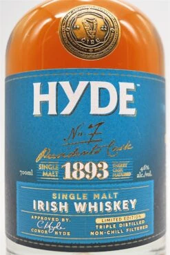Hyde - No. 7 Sherry Cask Limited Edition Single Malt Irish Whiskey -Der Schnapsstodl Verkäufe dsc08046bn0nox1w5fqfb