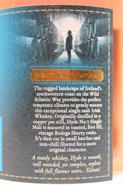 Hyde - No. 7 Sherry Cask Limited Edition Single Malt Irish Whiskey -Der Schnapsstodl Verkäufe dsc0804844mkseuy68atn
