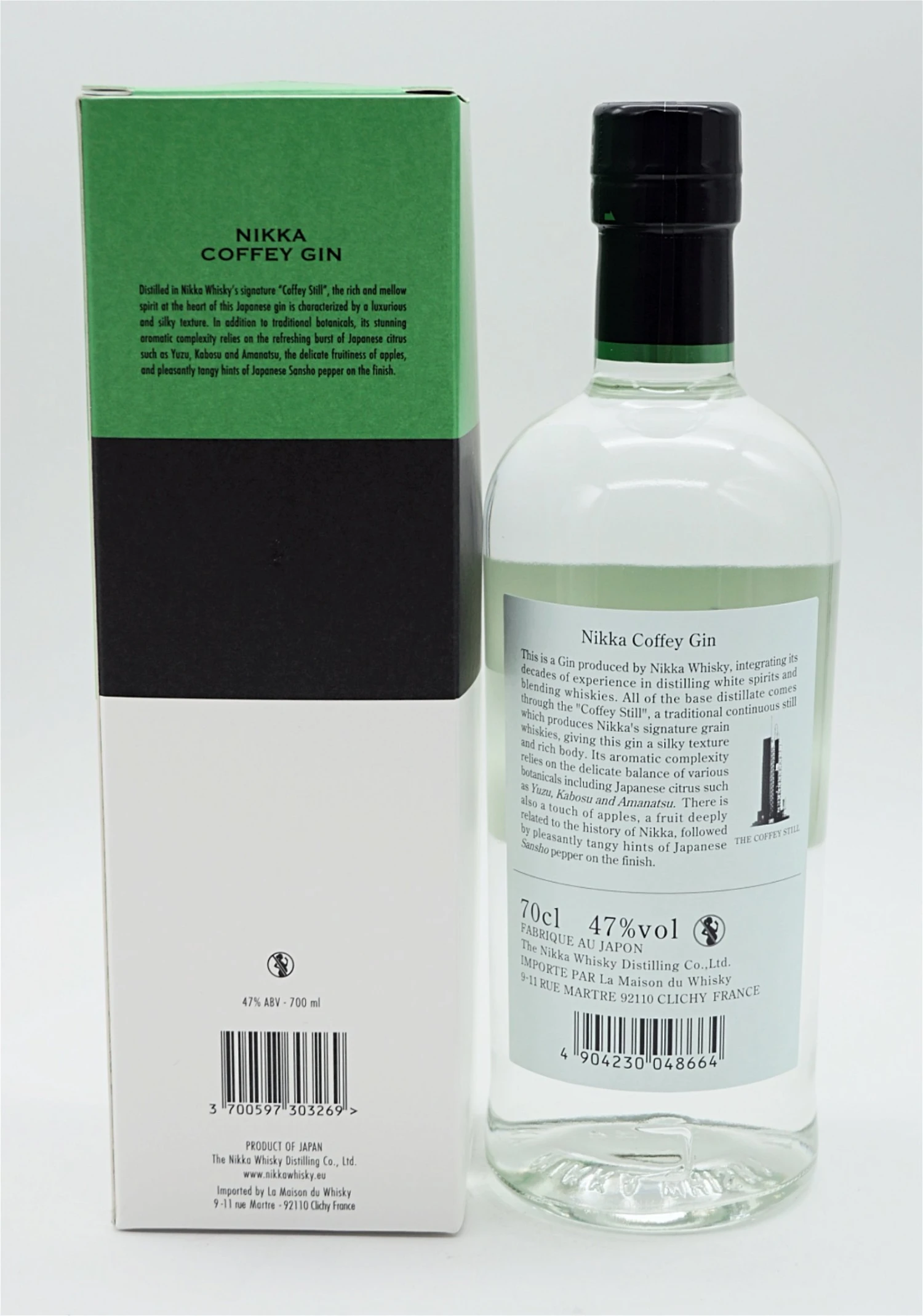 Nikka Whisky - Coffey Gin 4 Nikka Whisky - Coffey Gin – Bild 2