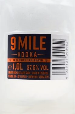 9 Mile - Vodka 1 Liter -Der Schnapsstodl Verkäufe dsc08494