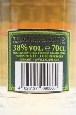 Salitos - Tequila Gold 10 Salitos - Tequila Gold -Der Schnapsstodl Verkäufe dsc08610