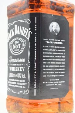 Jack Daniels - Old No 7 Tennessee Whiskey 1L -Der Schnapsstodl Verkäufe dsc08670