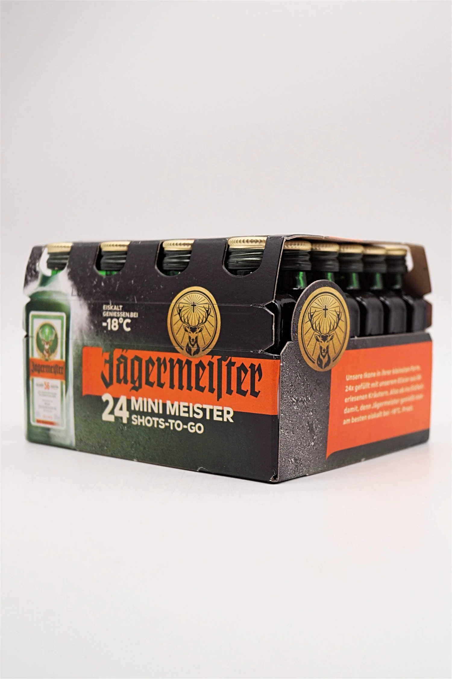 Jägermeister - Kräuterlikör 24er-Pack 0,02 Liter 3 Jägermeister - Kräuterlikör 24er-Pack 0,02 Liter