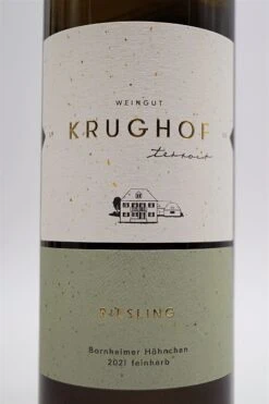 Weingut Krughof - RIESLING Feinherb 2021 -Der Schnapsstodl Verkäufe dsc08813ty7u6jkf8oxok