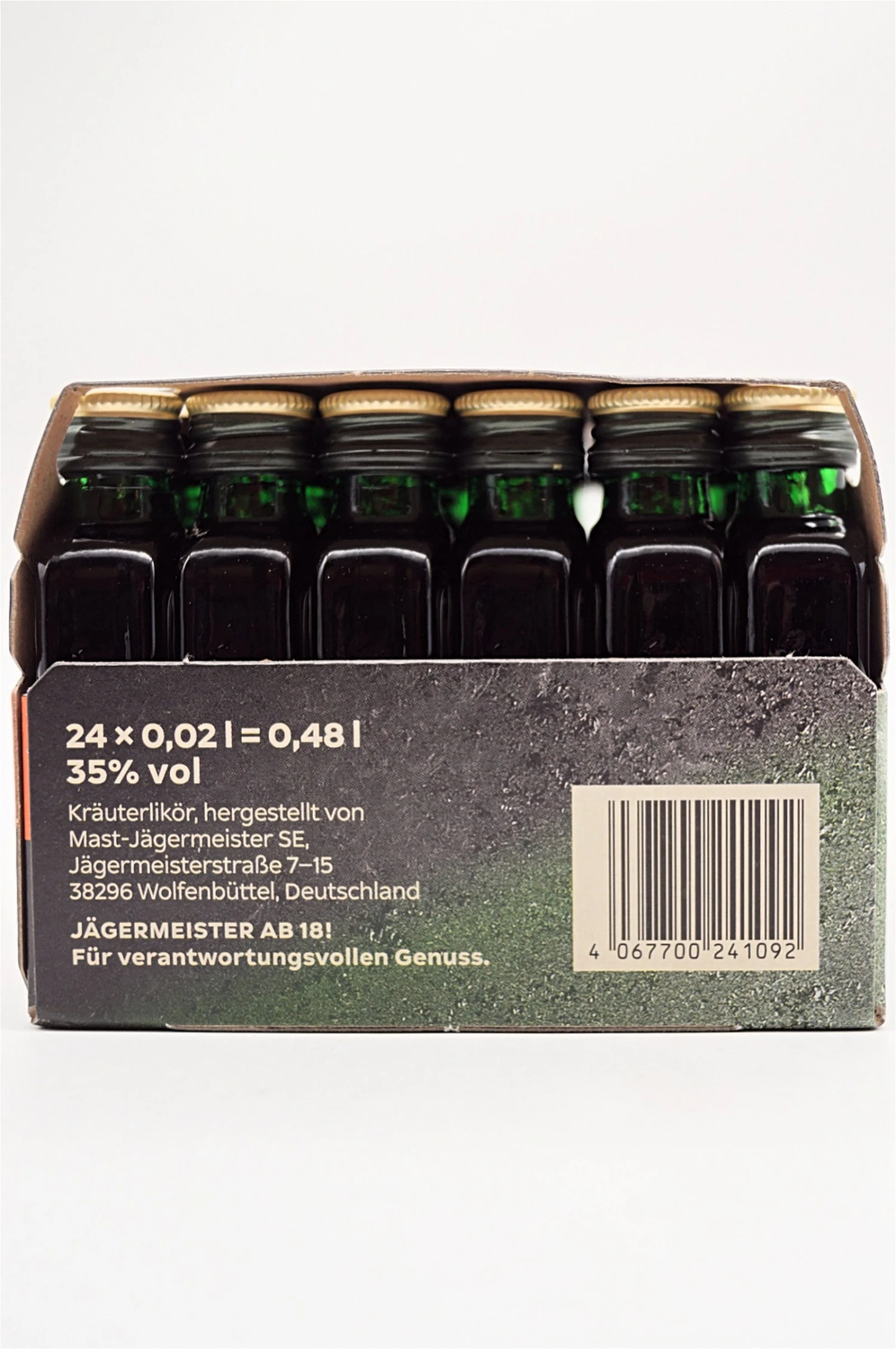 Jägermeister - Kräuterlikör 24er-Pack 0,02 Liter 5 Jägermeister - Kräuterlikör 24er-Pack 0,02 Liter – Bild 3