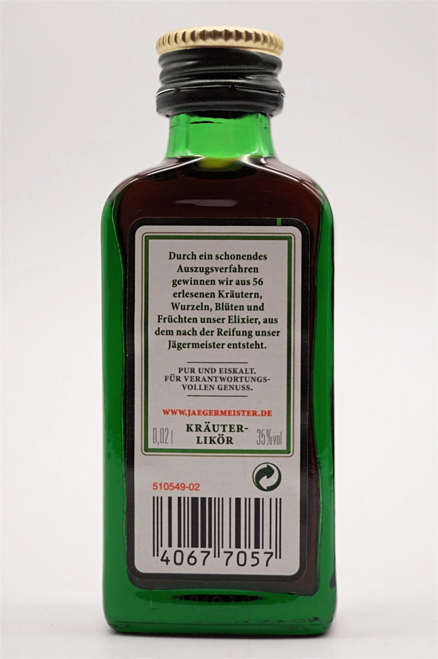 Jägermeister - Kräuterlikör 24er-Pack 0,02 Liter 7 Jägermeister - Kräuterlikör 24er-Pack 0,02 Liter – Bild 5
