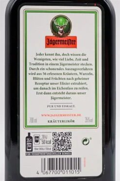 Jägermeister - Kräuterlikör 10 Jägermeister - Kräuterlikör -Der Schnapsstodl Verkäufe dsc08928