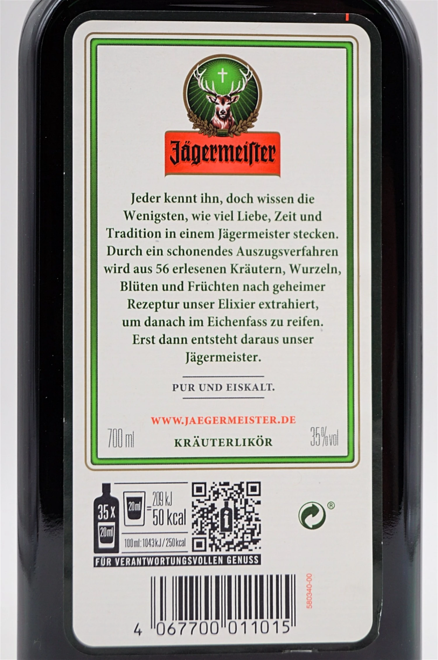 Jägermeister - Kräuterlikör 6 Jägermeister - Kräuterlikör – Bild 4