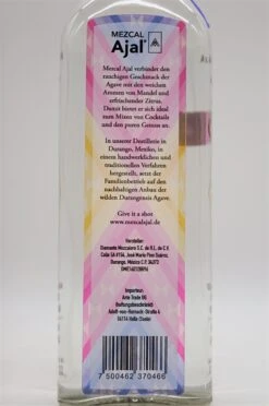 Mezcal Ajal - Blanco 10 Mezcal Ajal - Blanco -Der Schnapsstodl Verkäufe dsc09054wmvgvhmxdkane