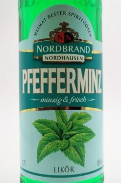 Echter Nordhäuser - Pfefferminzlikör -Der Schnapsstodl Verkäufe dsc09070