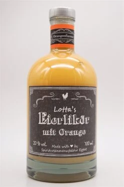 Lottas Likör - Eierlikör Mit Orange