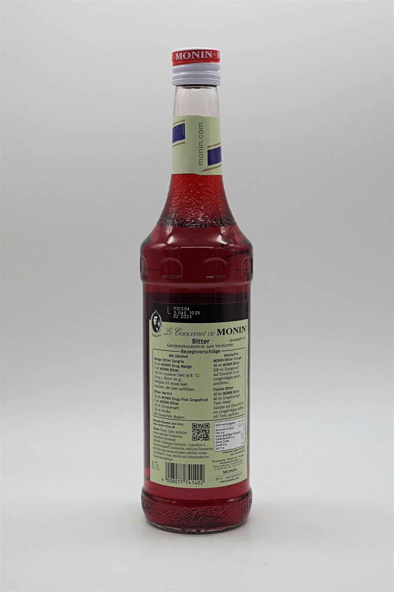 Monin - Bitter Aperitif Sirup 4 Monin - Bitter Aperitif Sirup – Bild 2