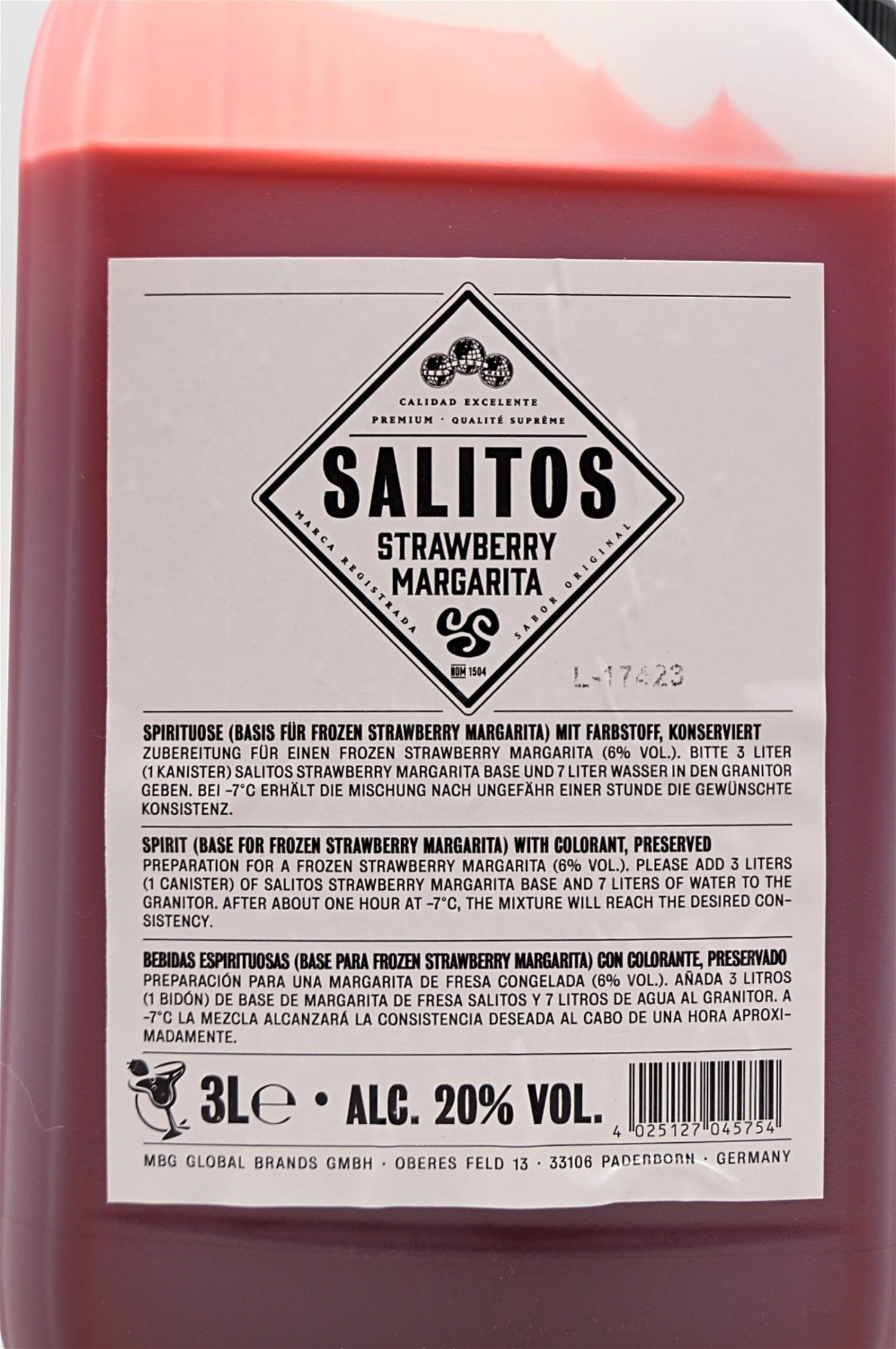 Salitos - Strawberry Margarita 4 Salitos - Strawberry Margarita – Bild 2