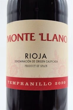 Ramon Bilbao - Monte Llano Rioja TEMPRANILLO 2020 -Der Schnapsstodl Verkäufe dsc09556