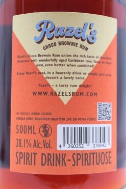 Razels - Choco Brownie Rum -Der Schnapsstodl Verkäufe dsc09657