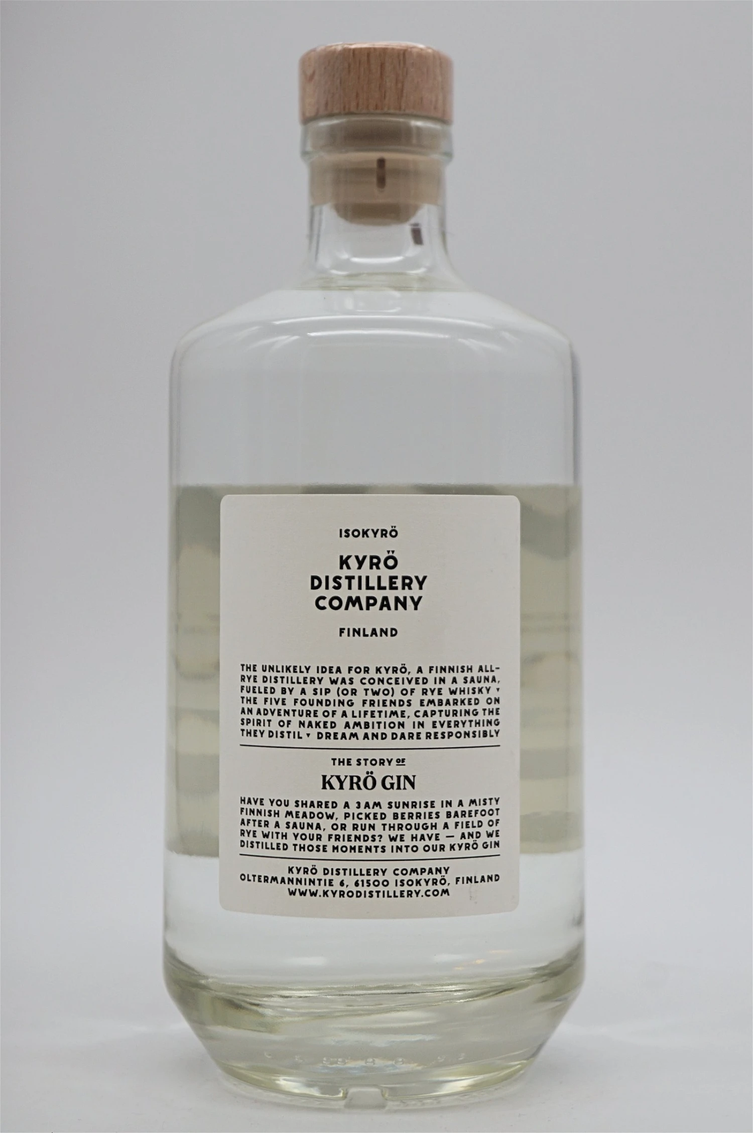 Kyrö - Finnish Rye Gin 4 Kyrö - Finnish Rye Gin – Bild 2