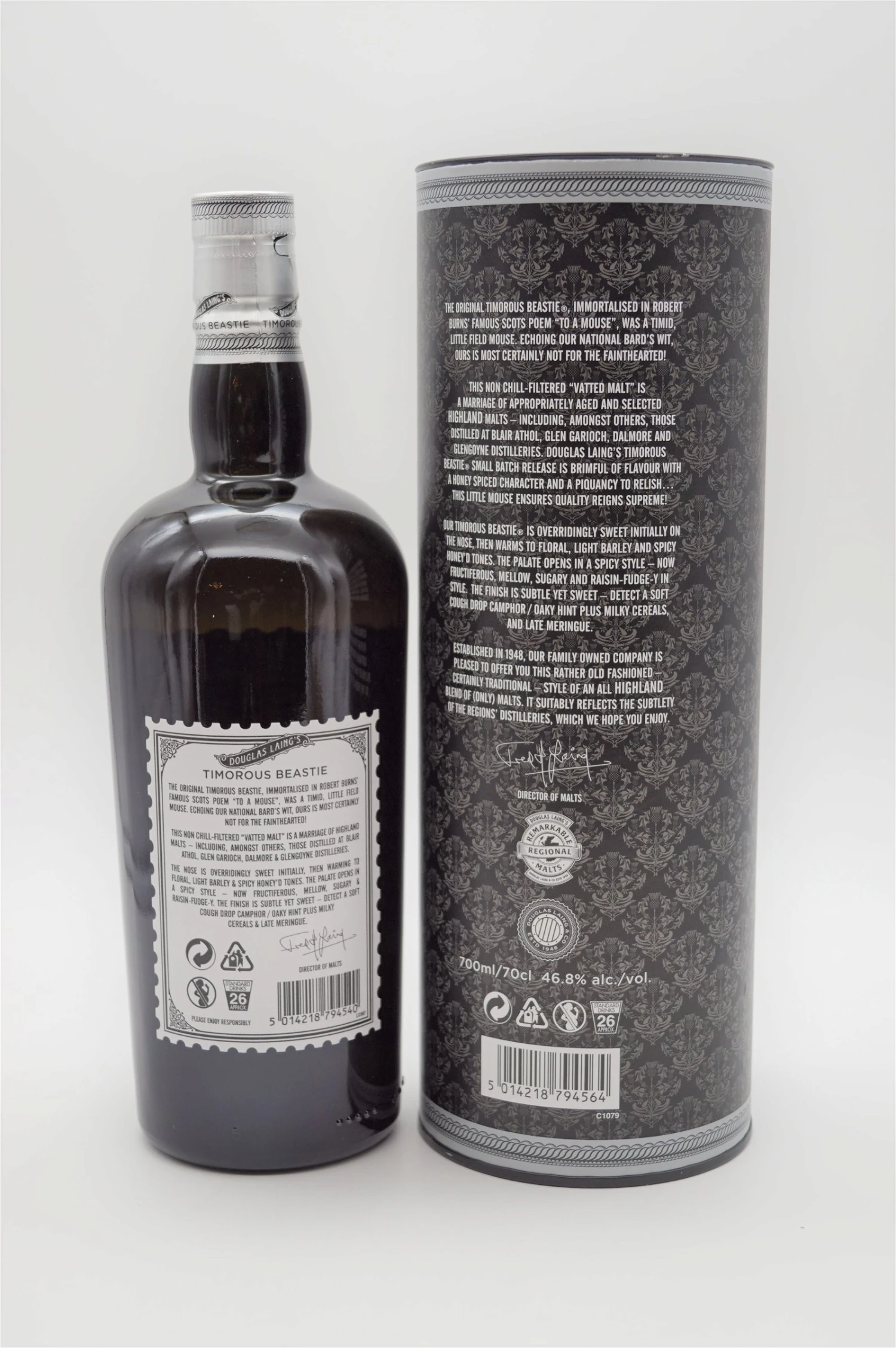 Timorous Beastie - Highland Blended Malt Scotch Whisky 4 Timorous Beastie - Highland Blended Malt Scotch Whisky – Bild 2