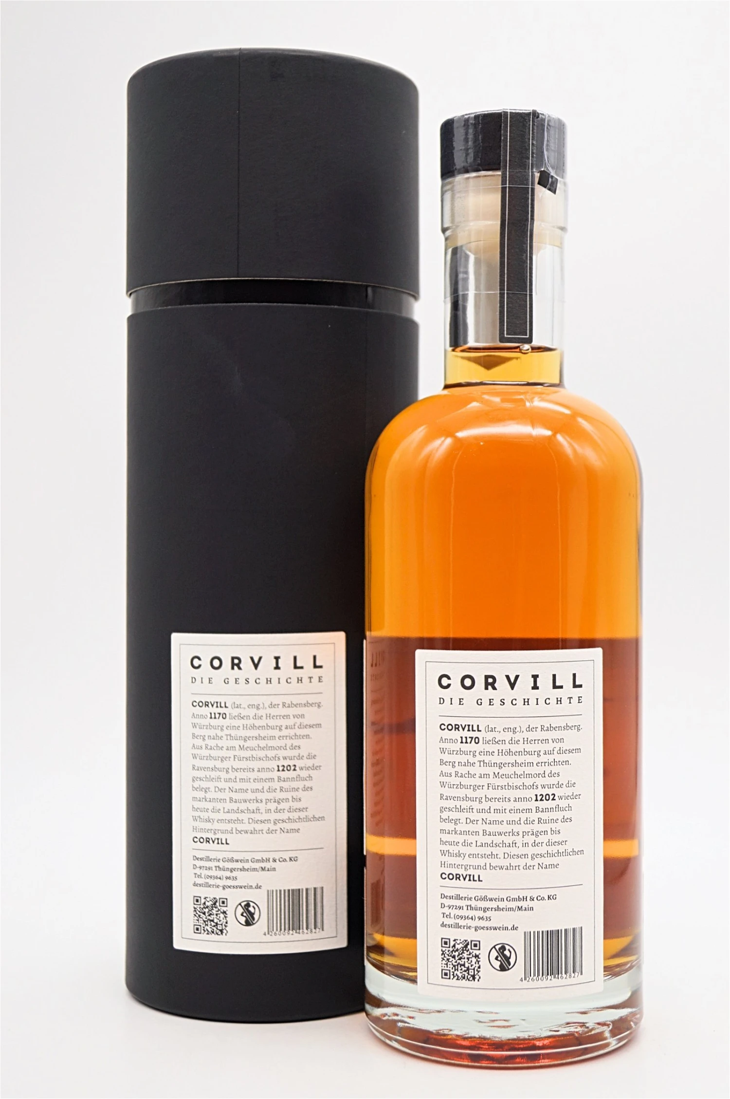 Edgar Gößwein - Corvill Single Cask Woodford Franconian Single Grain Whisky 4 Edgar Gößwein - Corvill Single Cask Woodford Franconian Single Grain Whisky – Bild 2
